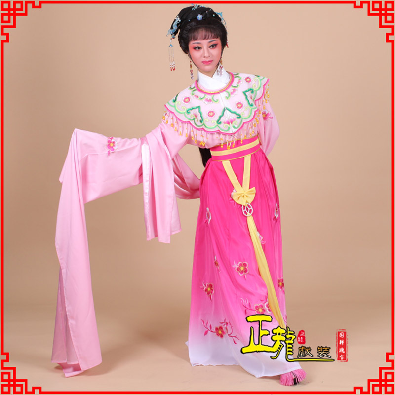 邢台水袖青衣练功花旦服 梅花古装衣