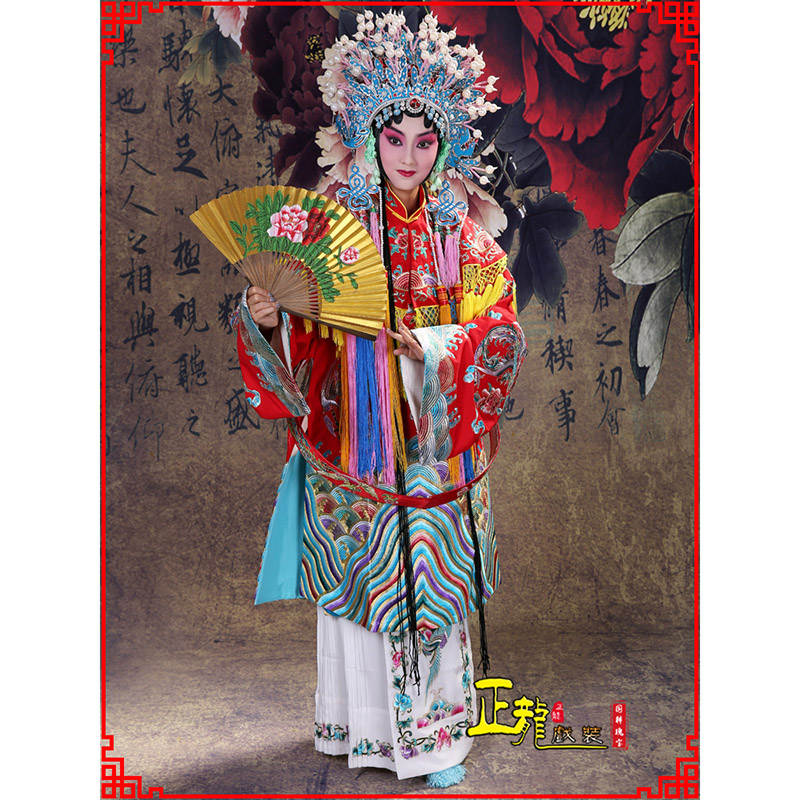 邢台凤袍杨贵妃贵妃醉酒 软绉团凤女蟒